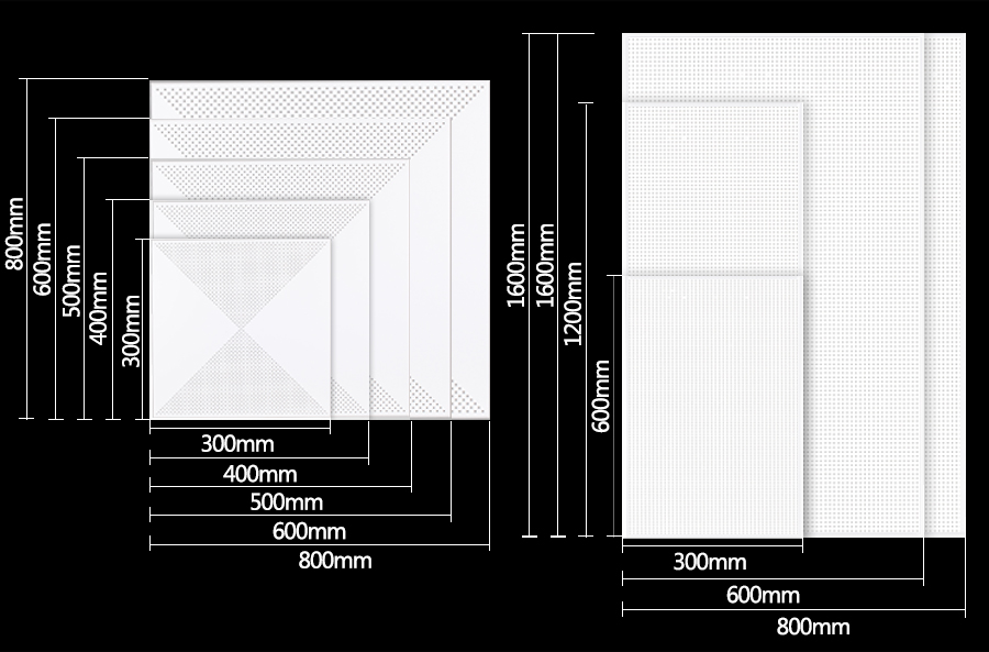 鋁扣板產品規(guī)格