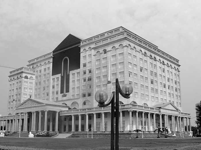 中國電信室內(nèi)鋁天花板工程項(xiàng)目